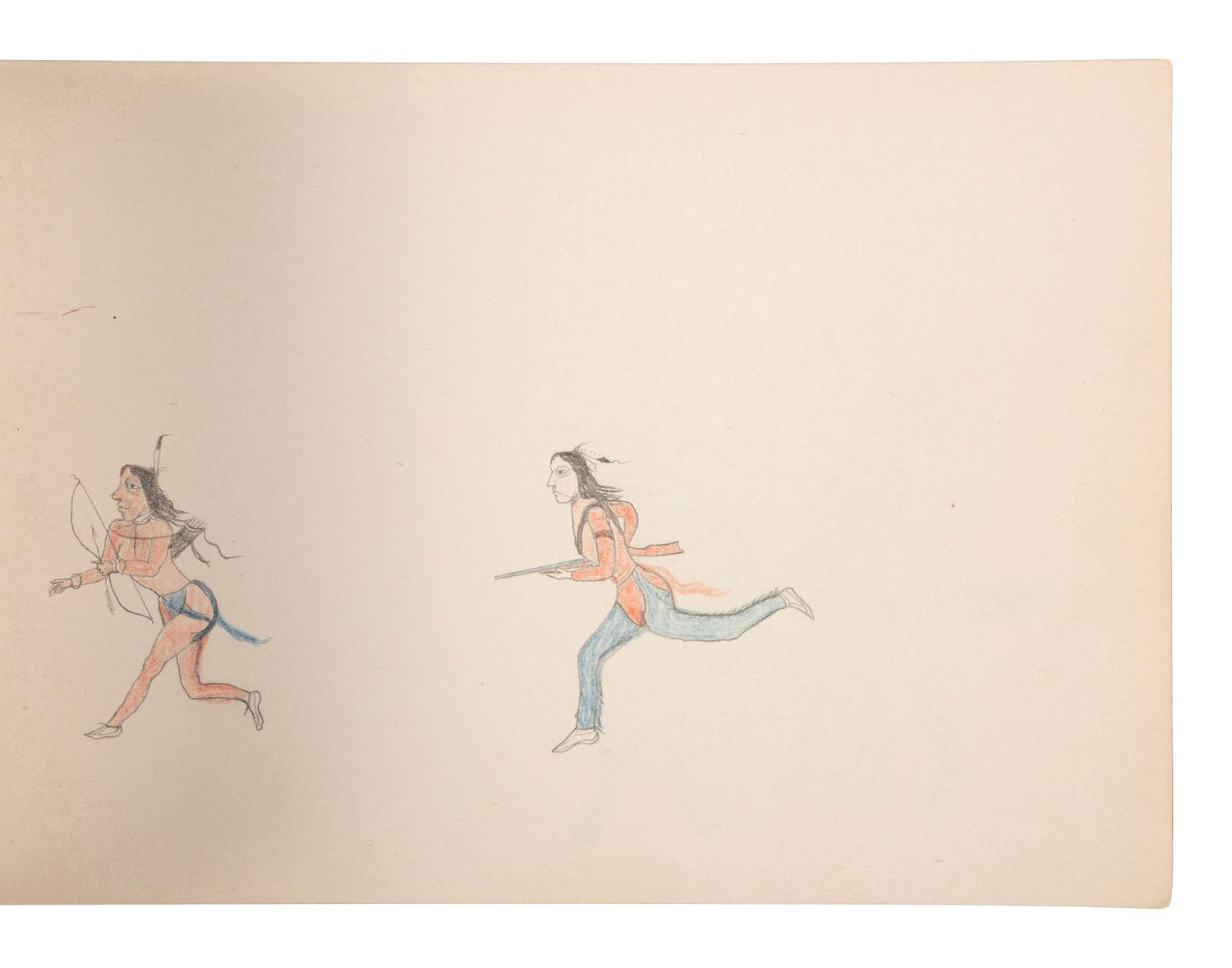 Rosebud Agency Sketchbook, by "Jack"
