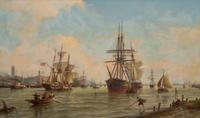 Pieter Christian Dommersen (Dutch, 1842-1928) — Rotterdam , 1884