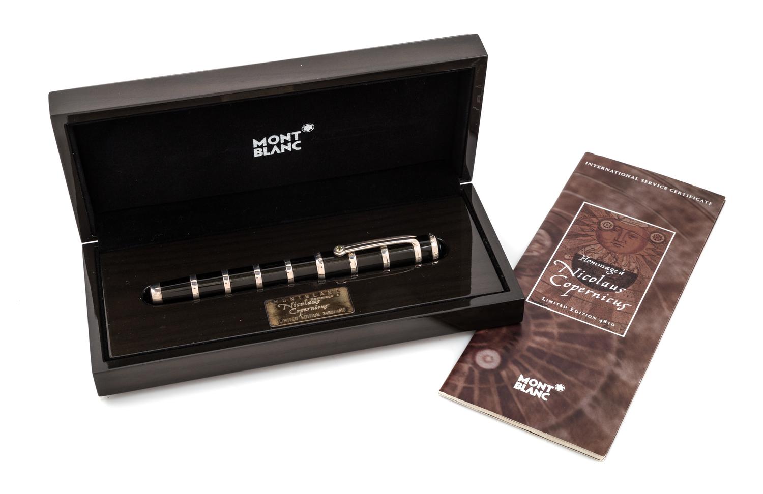 A Montblanc Nicolaus Copernicus Limited Edition Fountain Pen