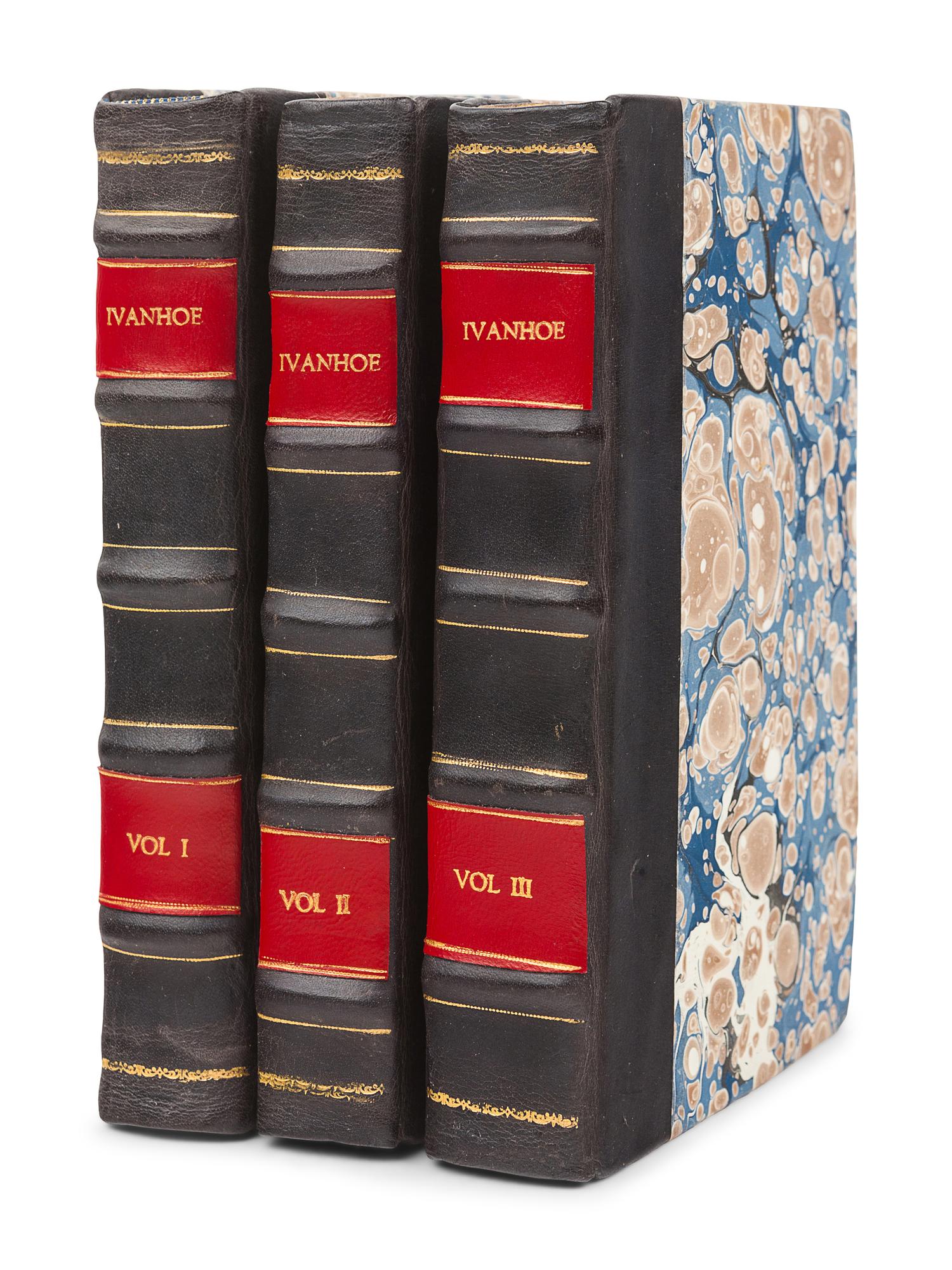 SCOTT, Walter, Sir (1771-1832). Ivanhoe . Edinburgh: for Archibald Constable and Co. and Hurst, Robinson, and Co., 1820.