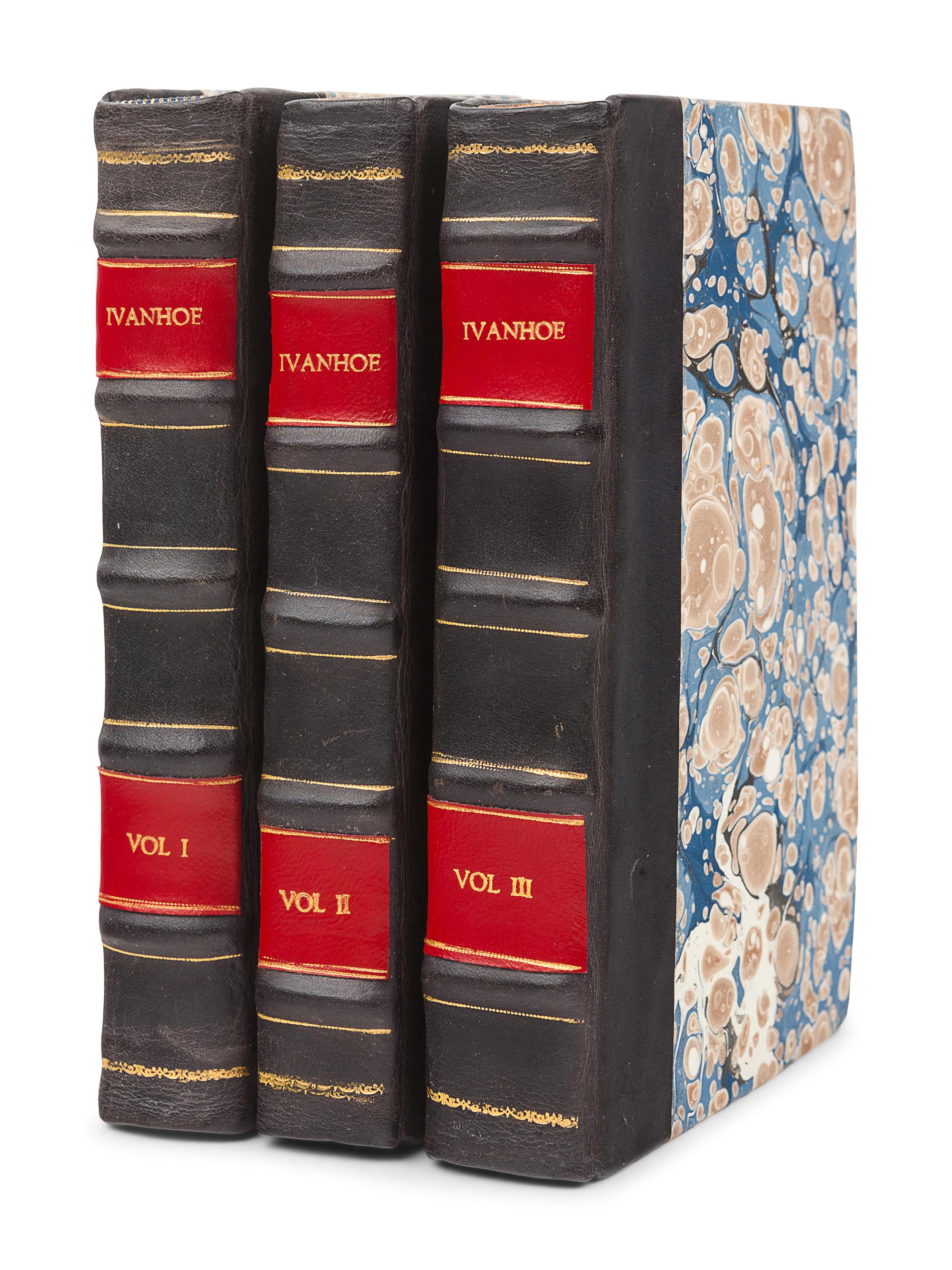 SCOTT, Walter, Sir (1771-1832). Ivanhoe . Edinburgh: for Archibald Constable and Co. and Hurst, Robinson, and Co., 1820.
