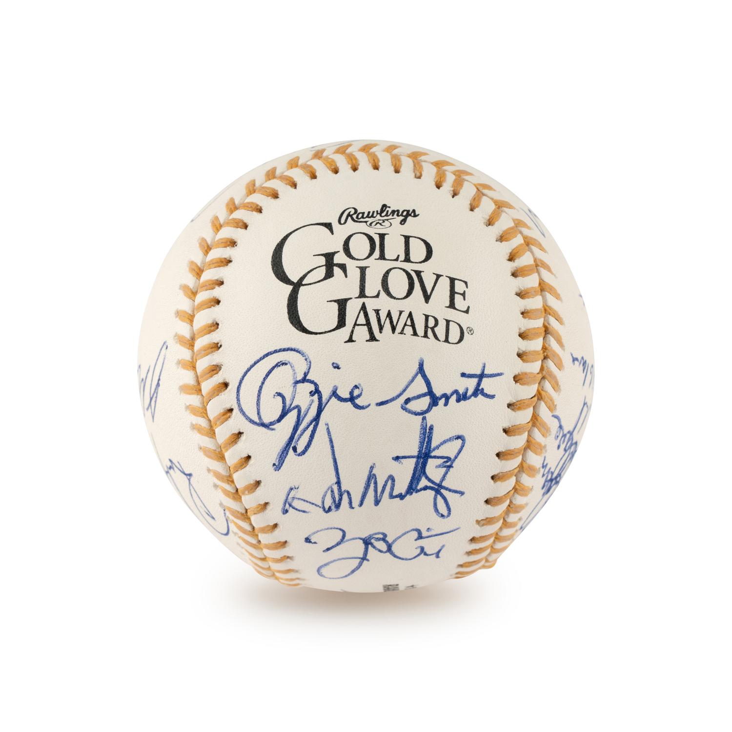 A Gold Glove Winners Multi Signed Autograph Baseball (Beckett Authentication Services)
