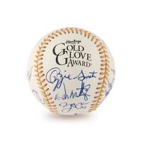 A Gold Glove Winners Multi Signed Autograph Baseball (Beckett Authentication Services)
