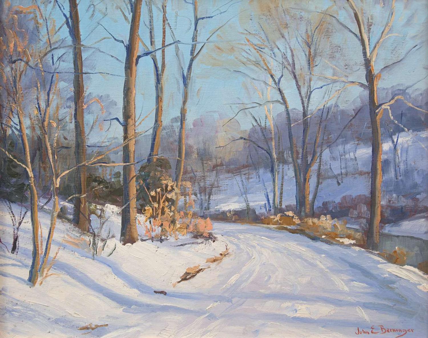 John E. Berninger (American, 1897–1981) - Around the Bend