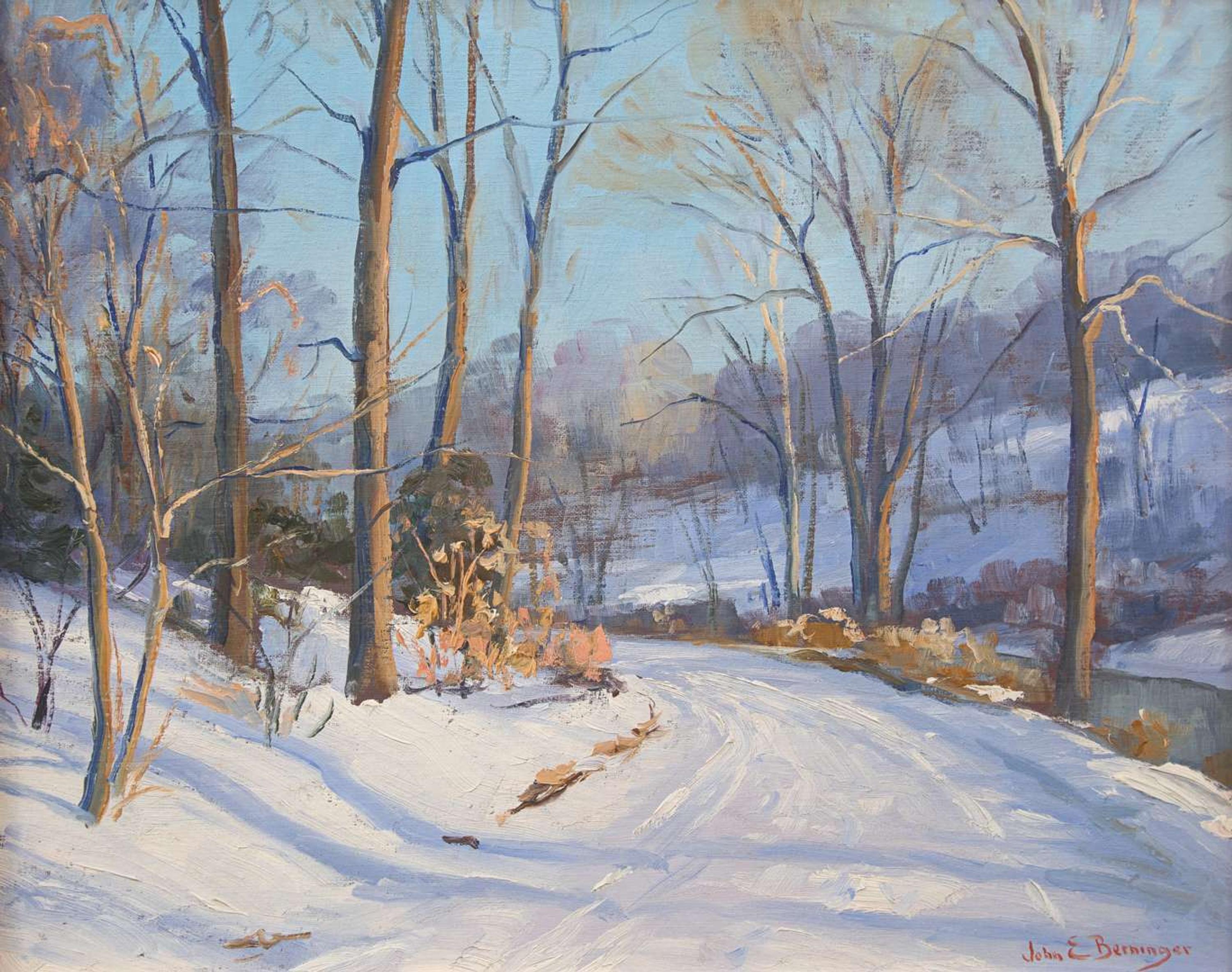 John E. Berninger (American, 1897–1981) - Around the Bend