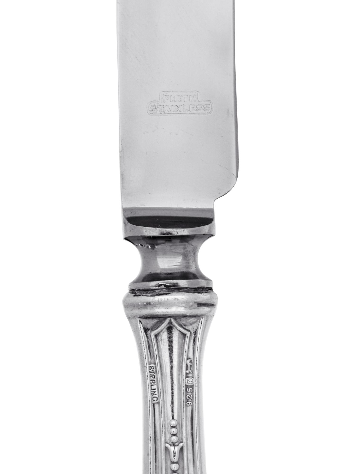 An American Silver Flatware Service