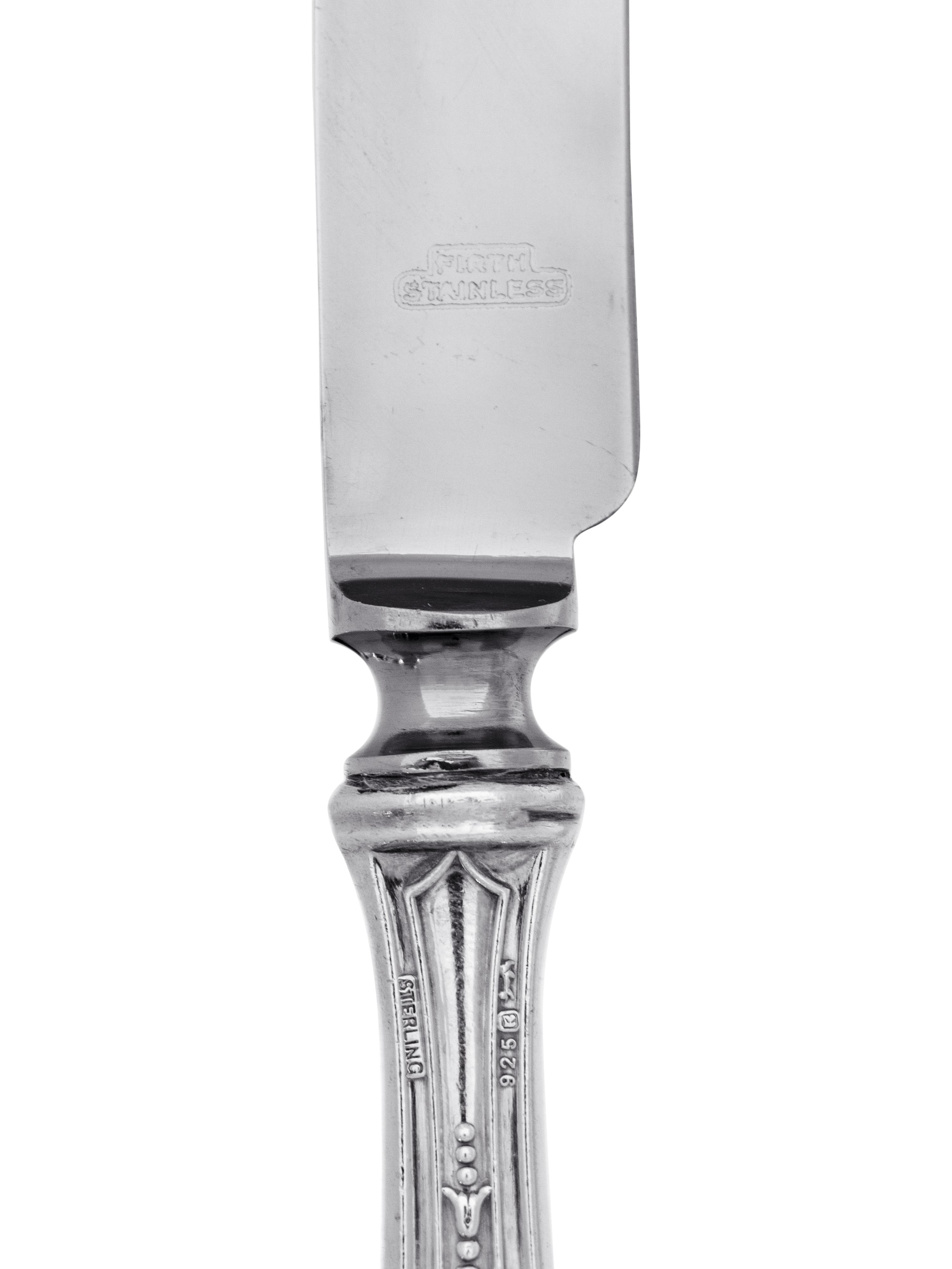 An American Silver Flatware Service