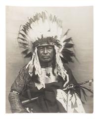 [NATIVE AMERICANS]. A group of 8 photographs of Native American subjects by FAWCETT and RUTTER.