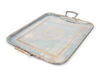 An English Silver-Plate Tray