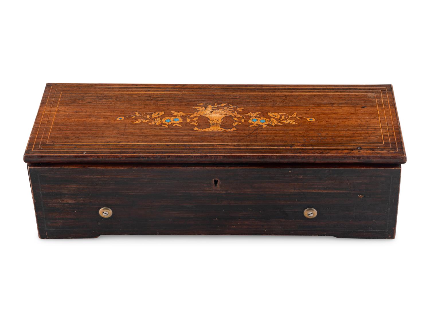 A Six Air Oratorio Music Box by Nicole Frères
