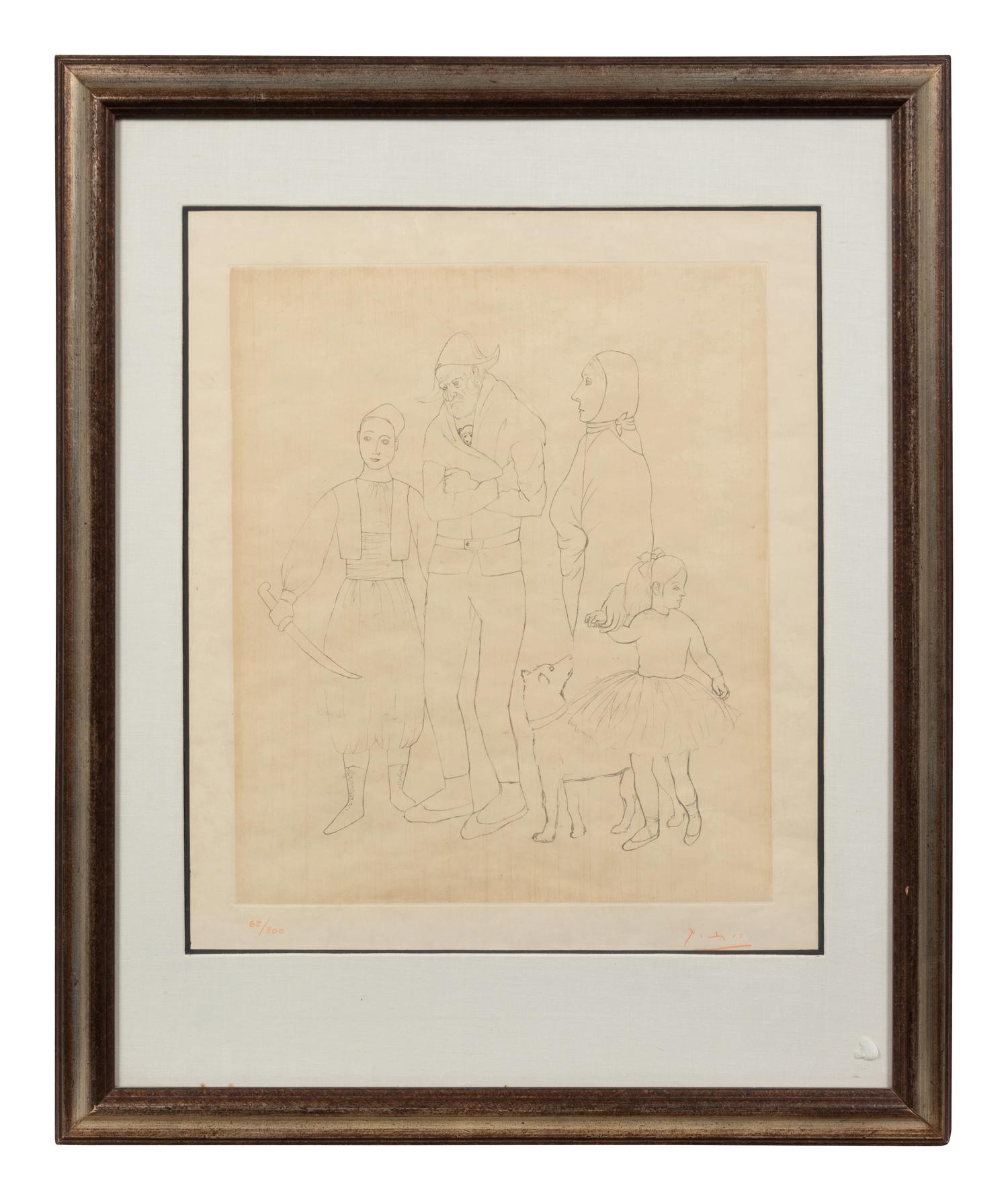Famille de Saltimbanques