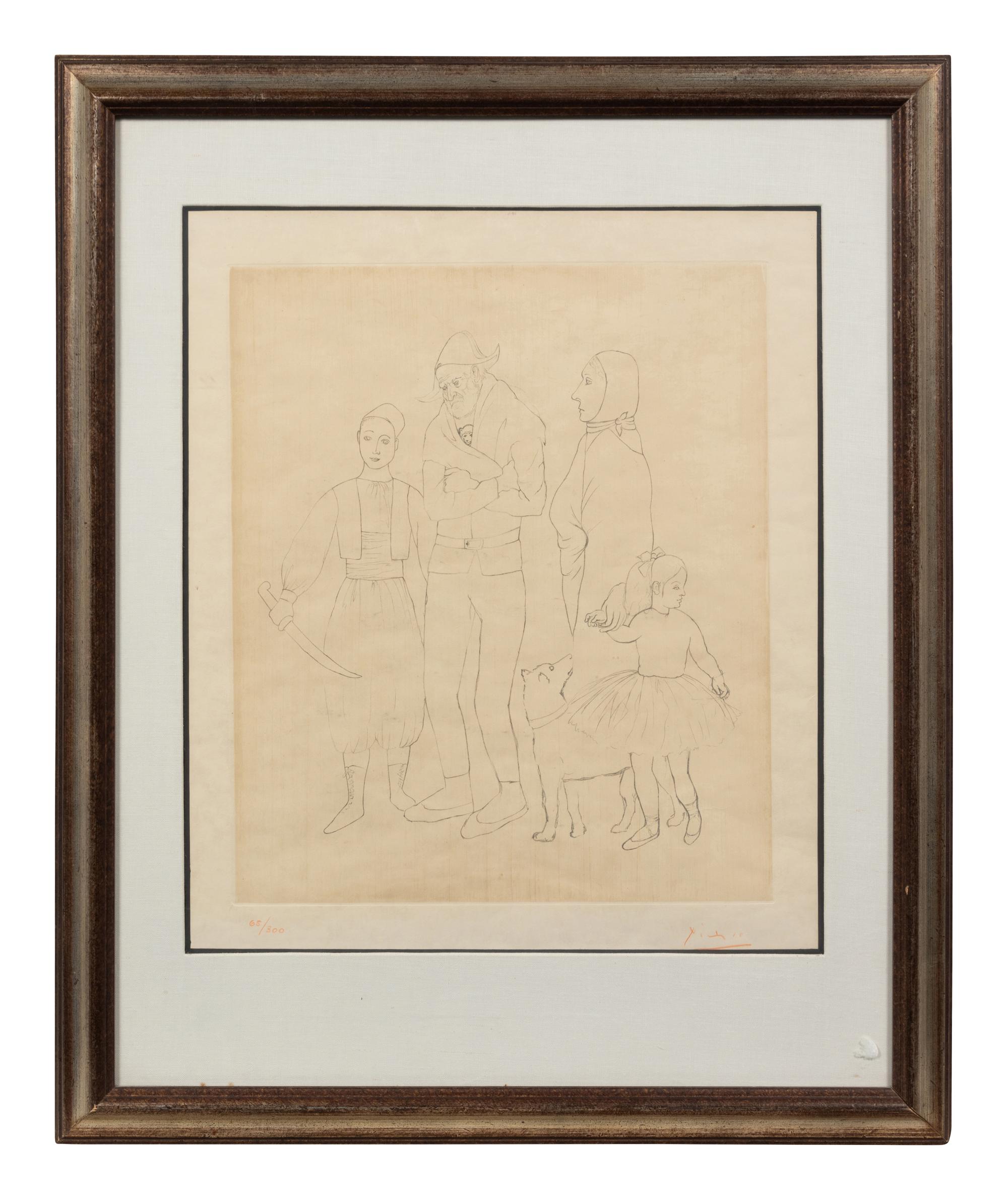 Famille de Saltimbanques