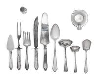 An American Silver Flatware Service