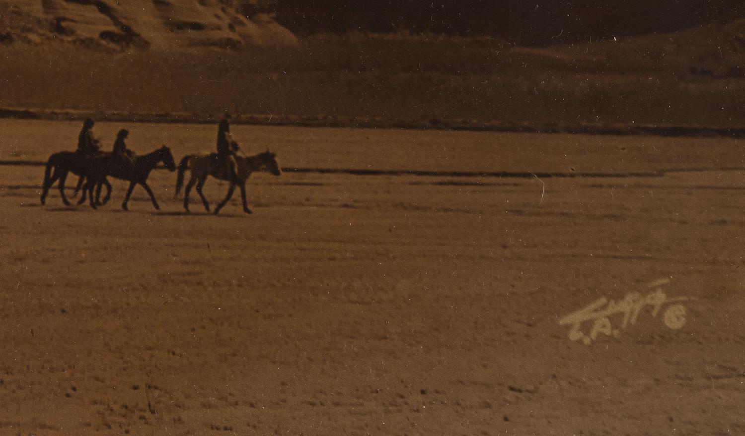 CURTIS, Edward S (1868-1952), photographer. Cañon de Chelly .