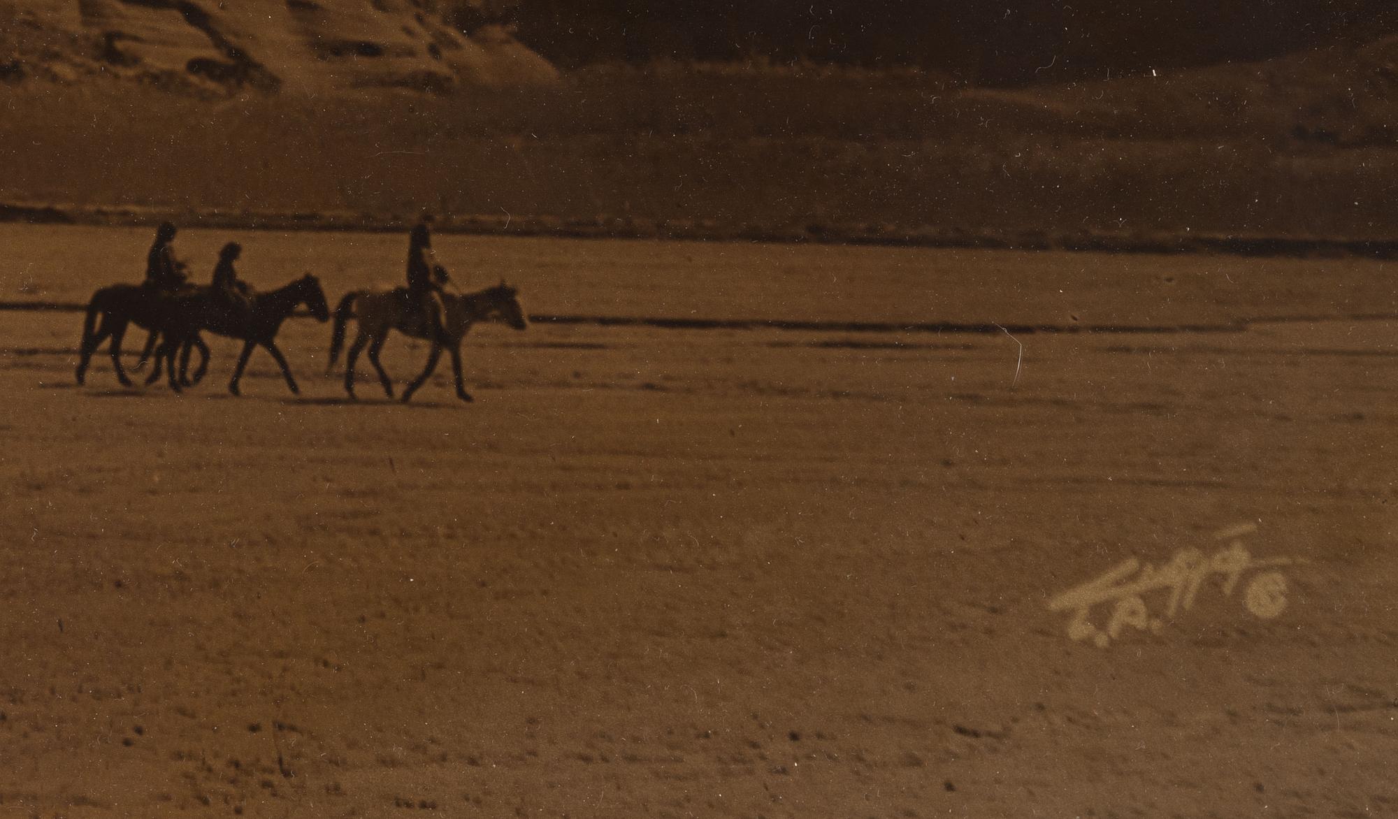 CURTIS, Edward S (1868-1952), photographer. Cañon de Chelly .