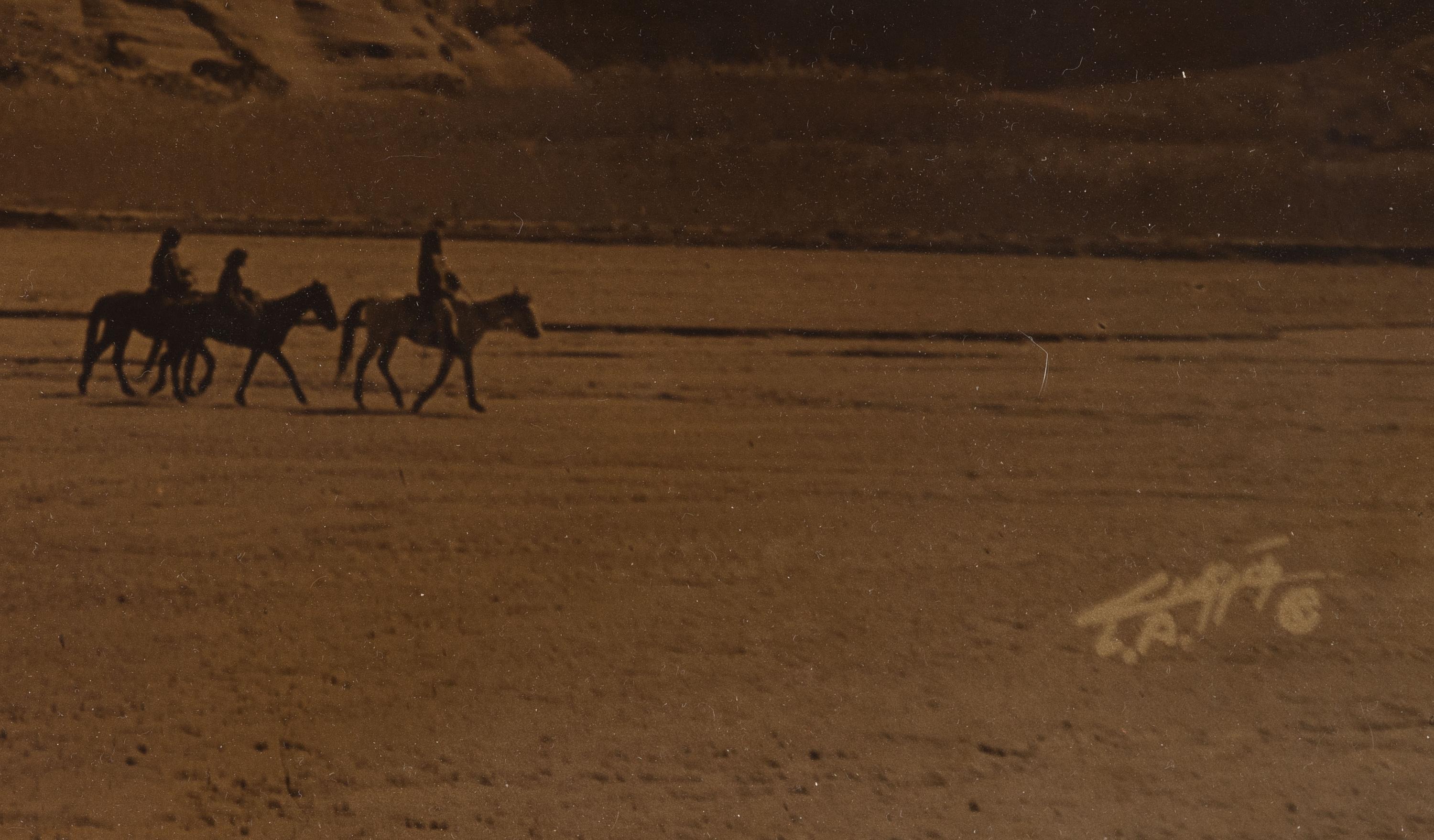 CURTIS, Edward S (1868-1952), photographer. Cañon de Chelly .