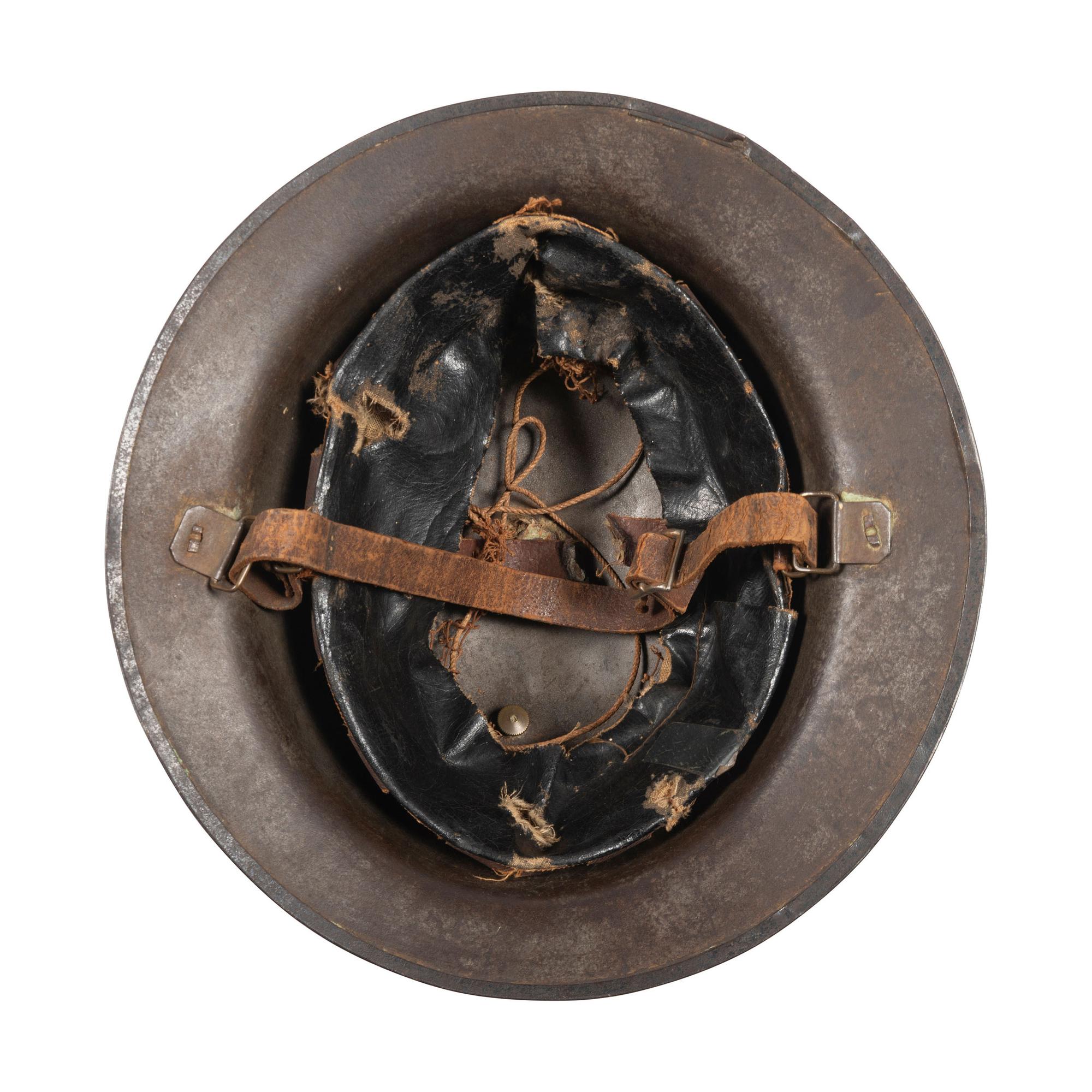 WWI 1st Battalion 5th Marines Painted Helmet