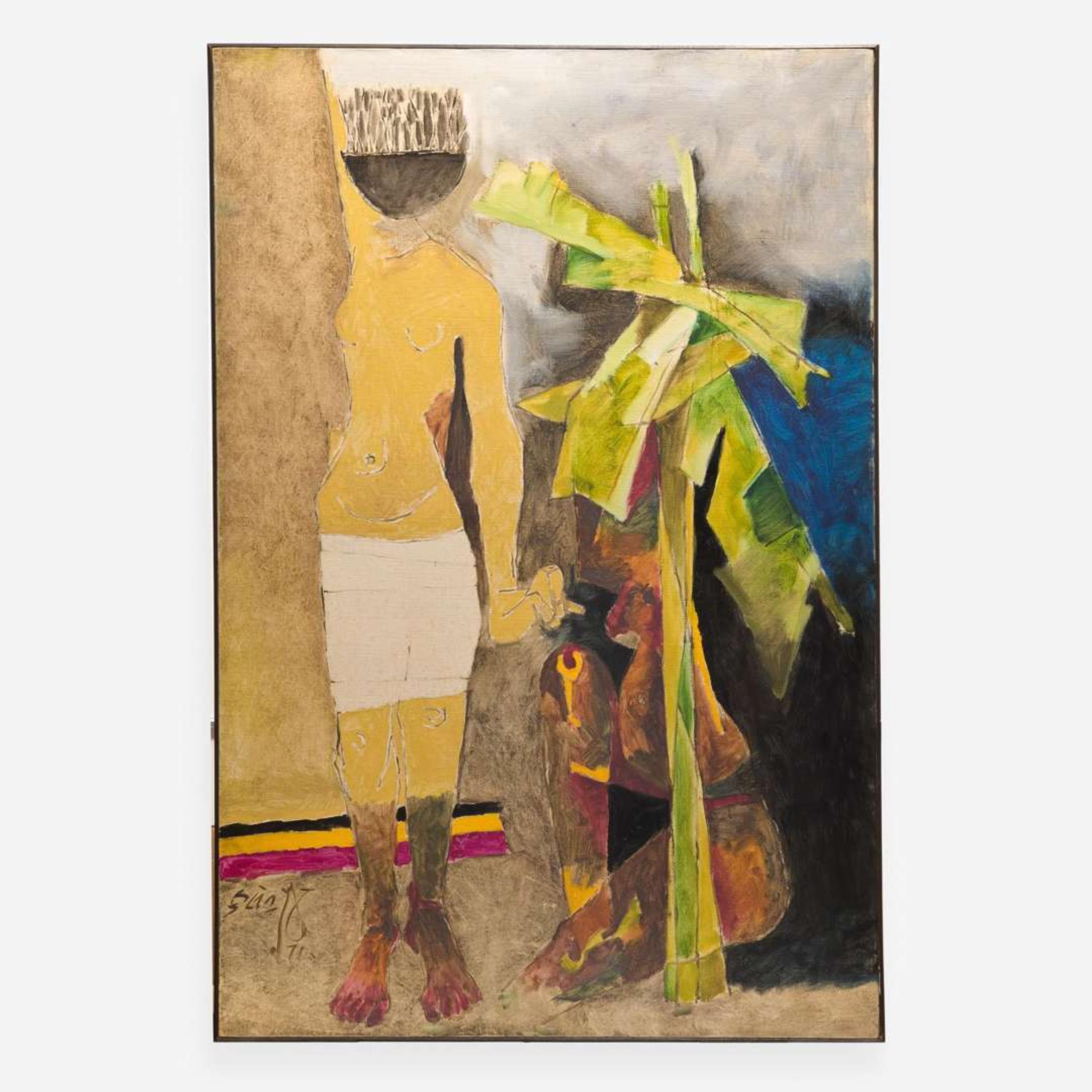 M.F. Husain (Indian, 1913-2011) Untitled