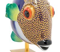 A Porcelain Figure of a Fish