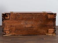A Chippendale Figured Mahogany Linen Press