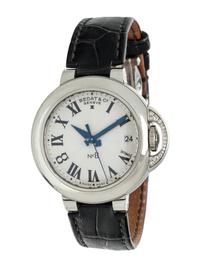 BEDAT & CO., STAINLESS STEEL AND DIAMOND REF. 828 'NO. 8' WRISTWATCH