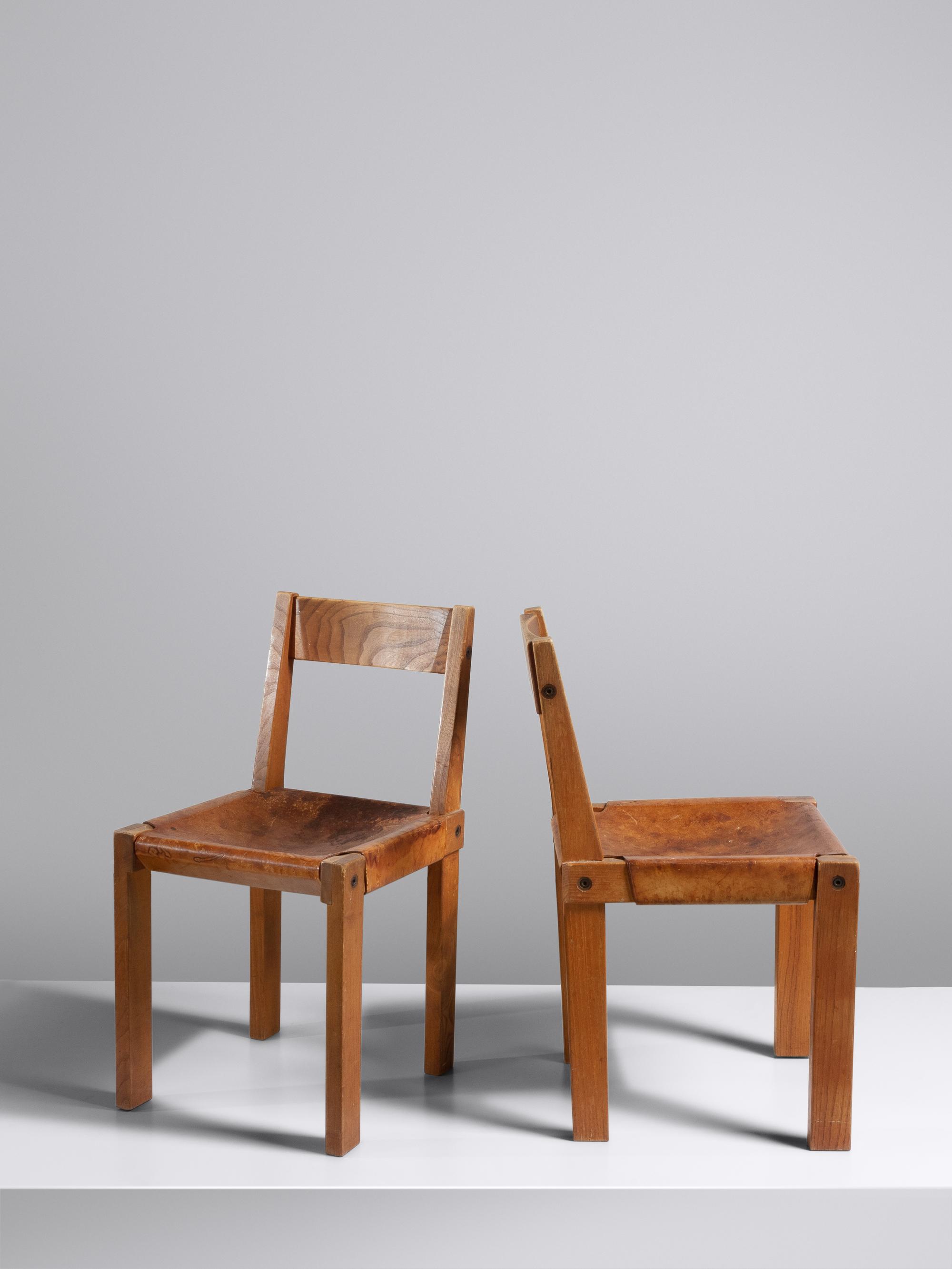 Set of Four Dining Chairs, model S24
