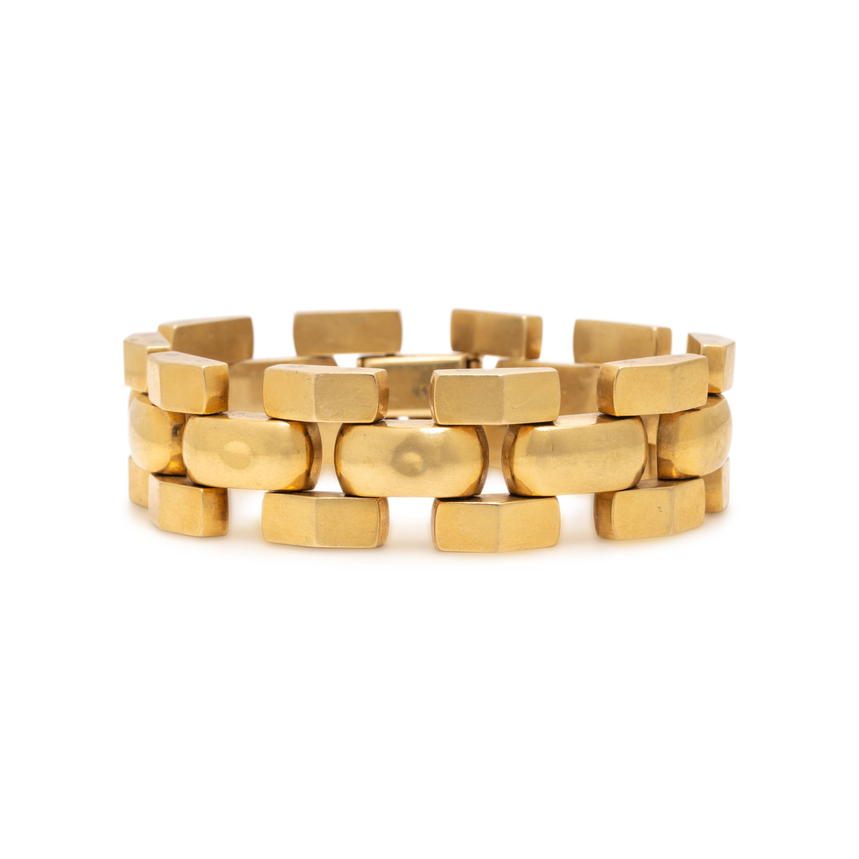 Yellow Gold Link Bracelet
