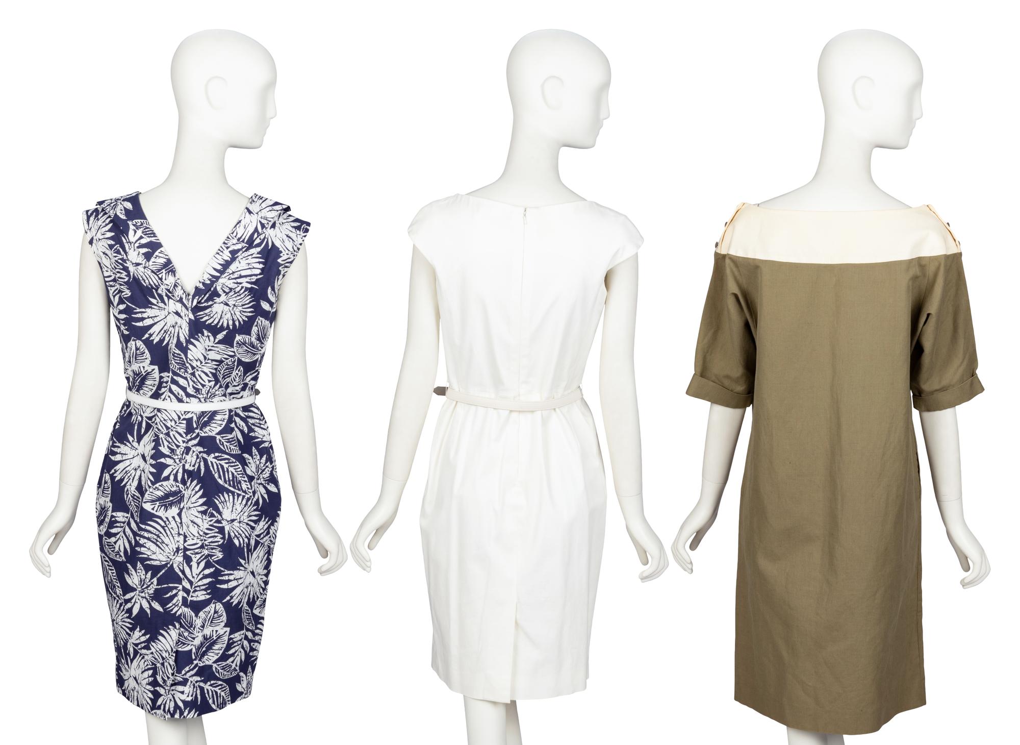 Christian Dior by John Galliano and Marc Bohan , Three Summer Dresses
