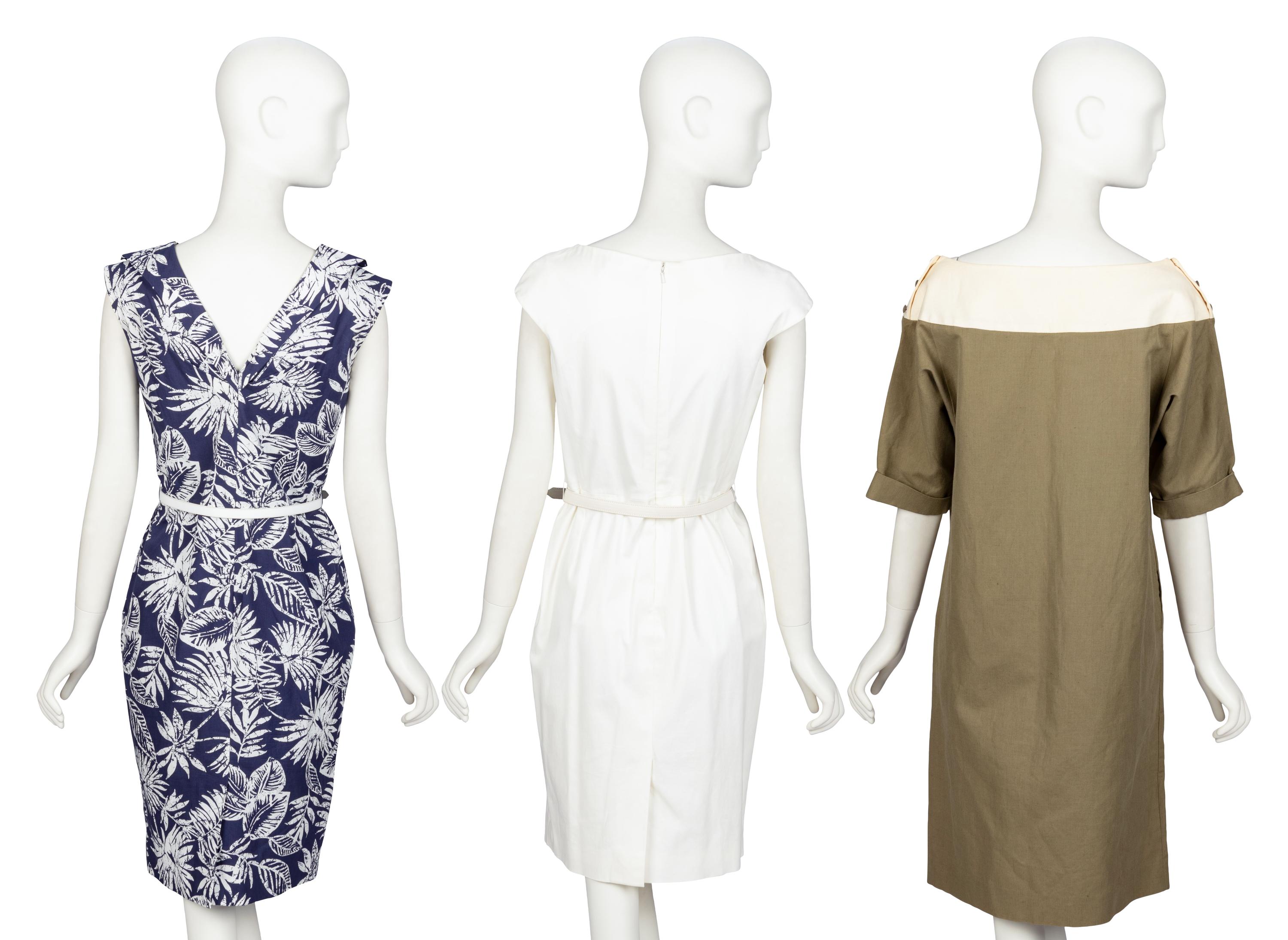 Christian Dior by John Galliano and Marc Bohan , Three Summer Dresses
