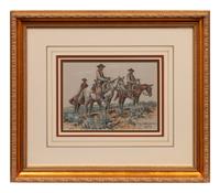 Cowboys on Horseback