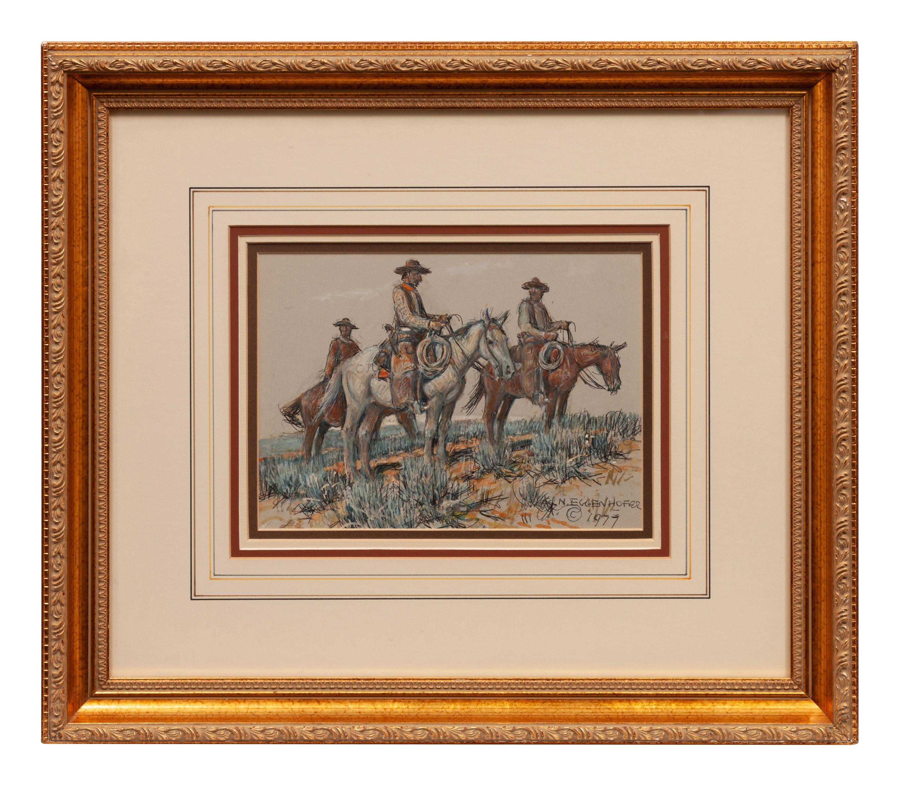 Cowboys on Horseback