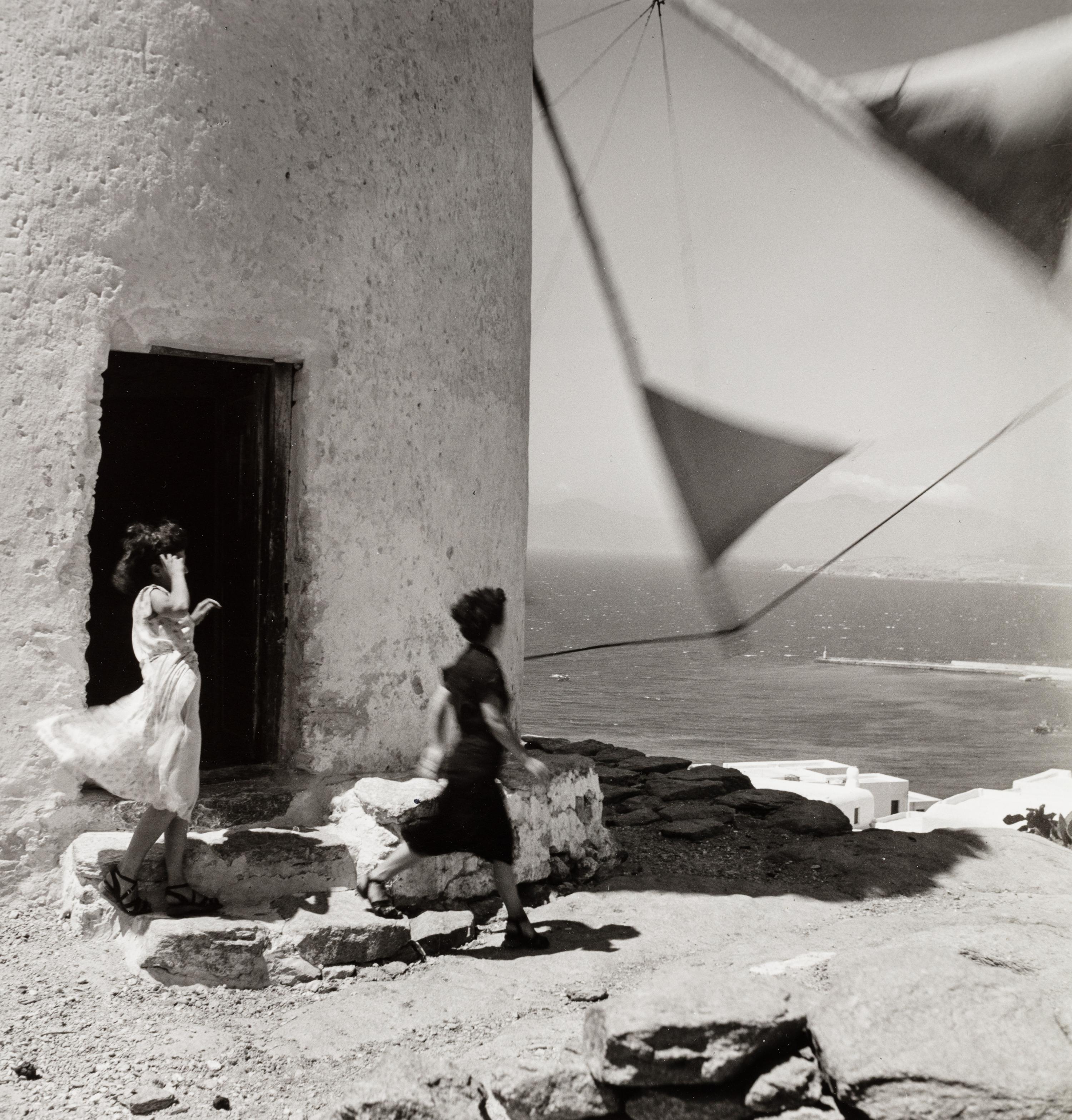 Ernst Haas (1921-1986) Windmill, Greece 1952
