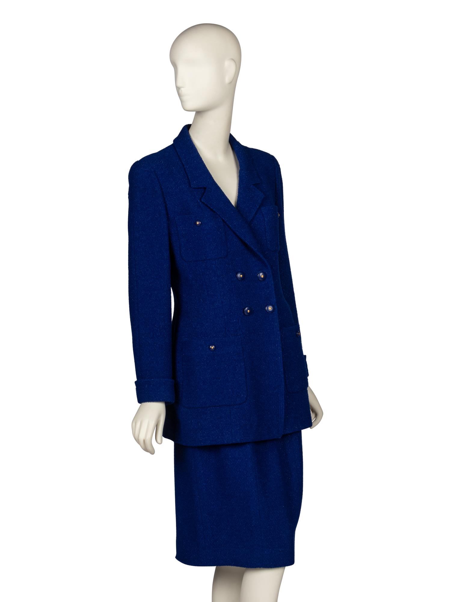Chanel, Tweed Skirt Suit, 1995