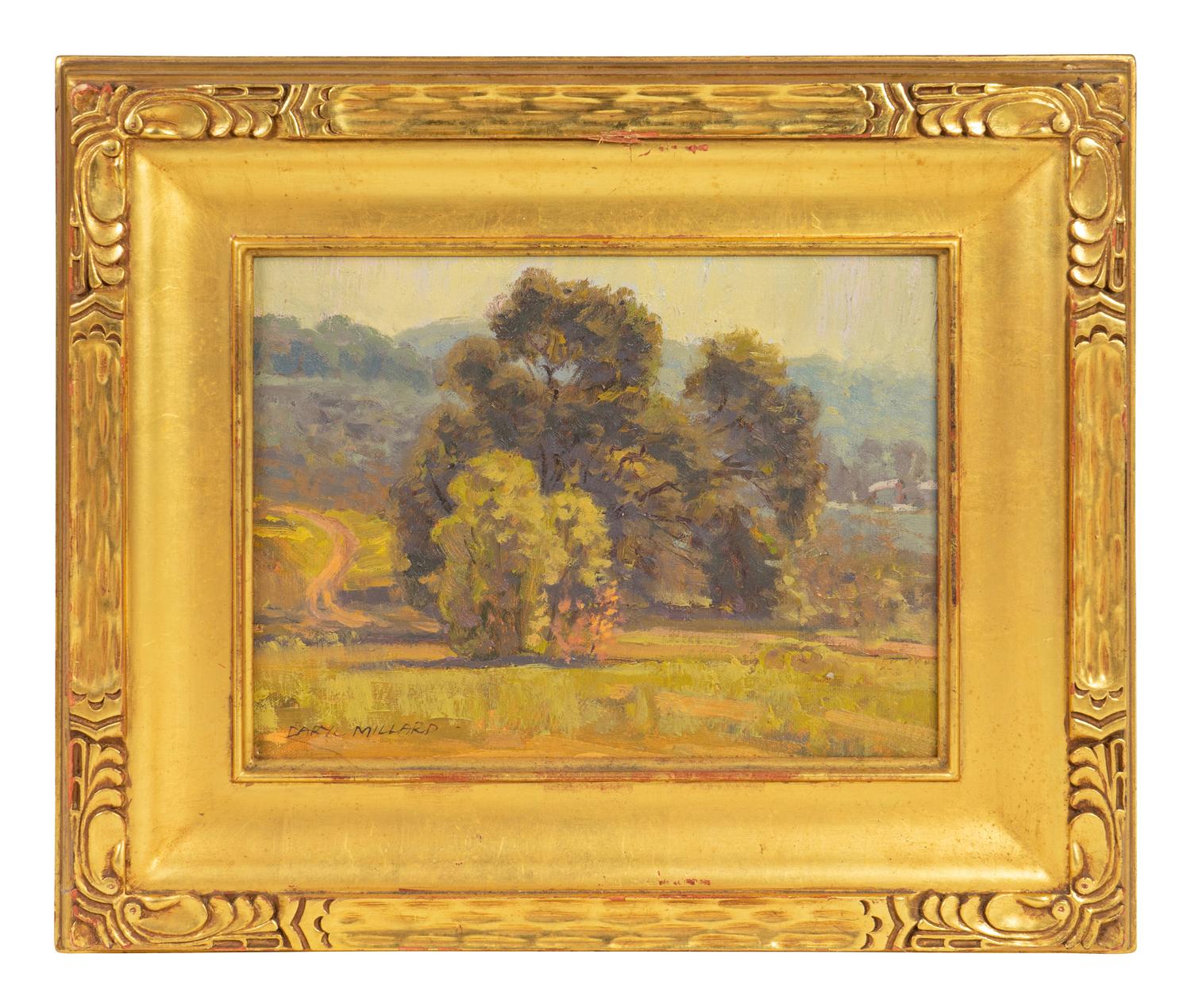 Old Oak, Pauma Valley and Morning Light (Two Paintings)