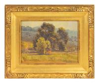 Old Oak, Pauma Valley and Morning Light (Two Paintings)