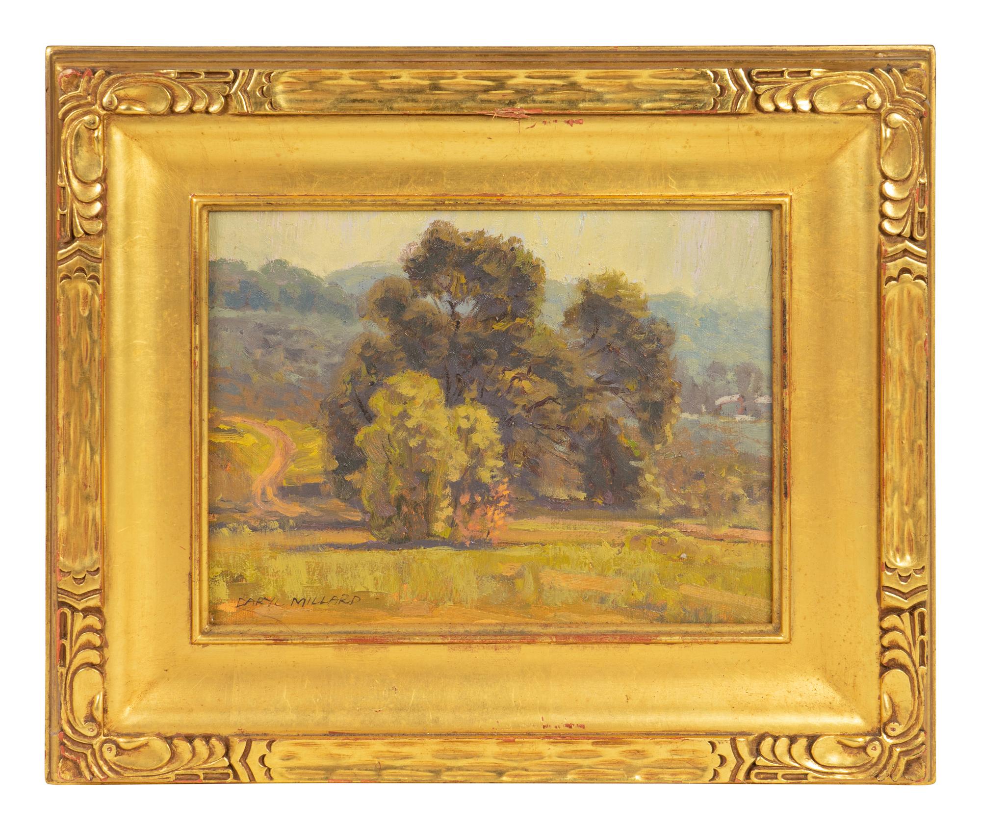 Old Oak, Pauma Valley and Morning Light (Two Paintings)