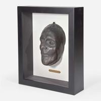 After Moïse Kisling (French/Polish, 1891-1953) and Jacques Lipchitz (American/French, 1891-1973) Bronze Death Mask of Modigliani