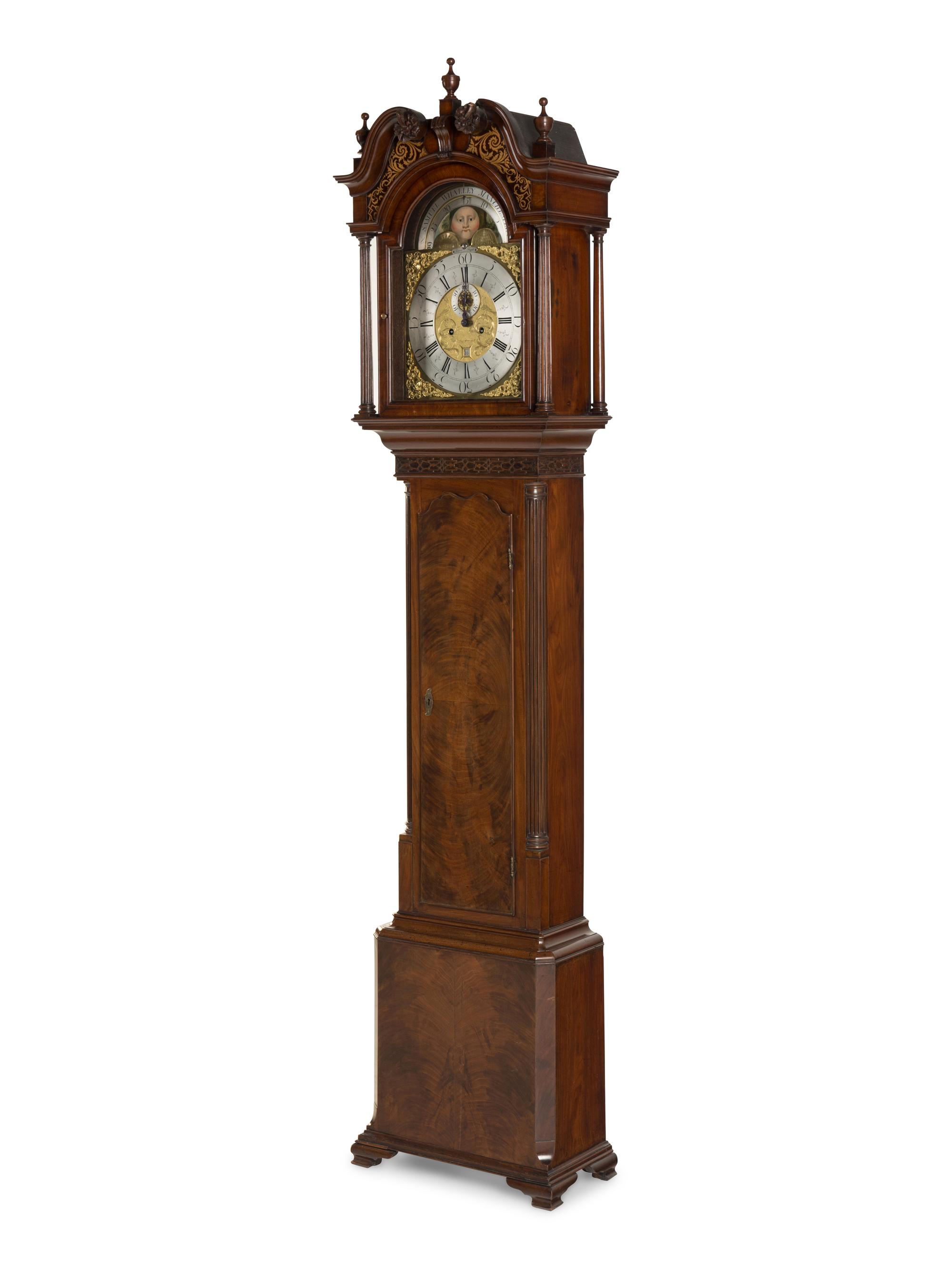 A George III Mahogany Tall Case Clock