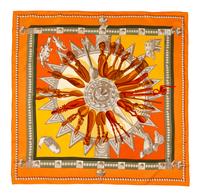 Hermès 90cm Silk Scarf