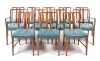 A Set of Twelve Danish Rosewood Dining Chairs — 1960s