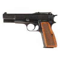 *Belgian Browning Hi Power Pistol with Tangent Sights