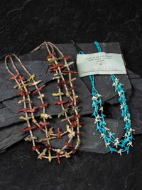 Pair of Zuni Multi-strand Fetish Necklaces