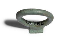 Forty-Five Egyptian Faience Amulets, Scarabs, and Rings