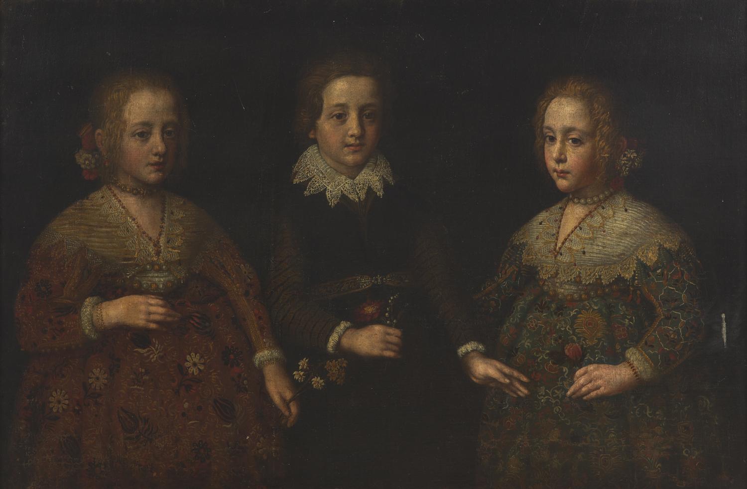 Circle of Justus Sustermans (Flemish, 1597-1681) — Three Children
