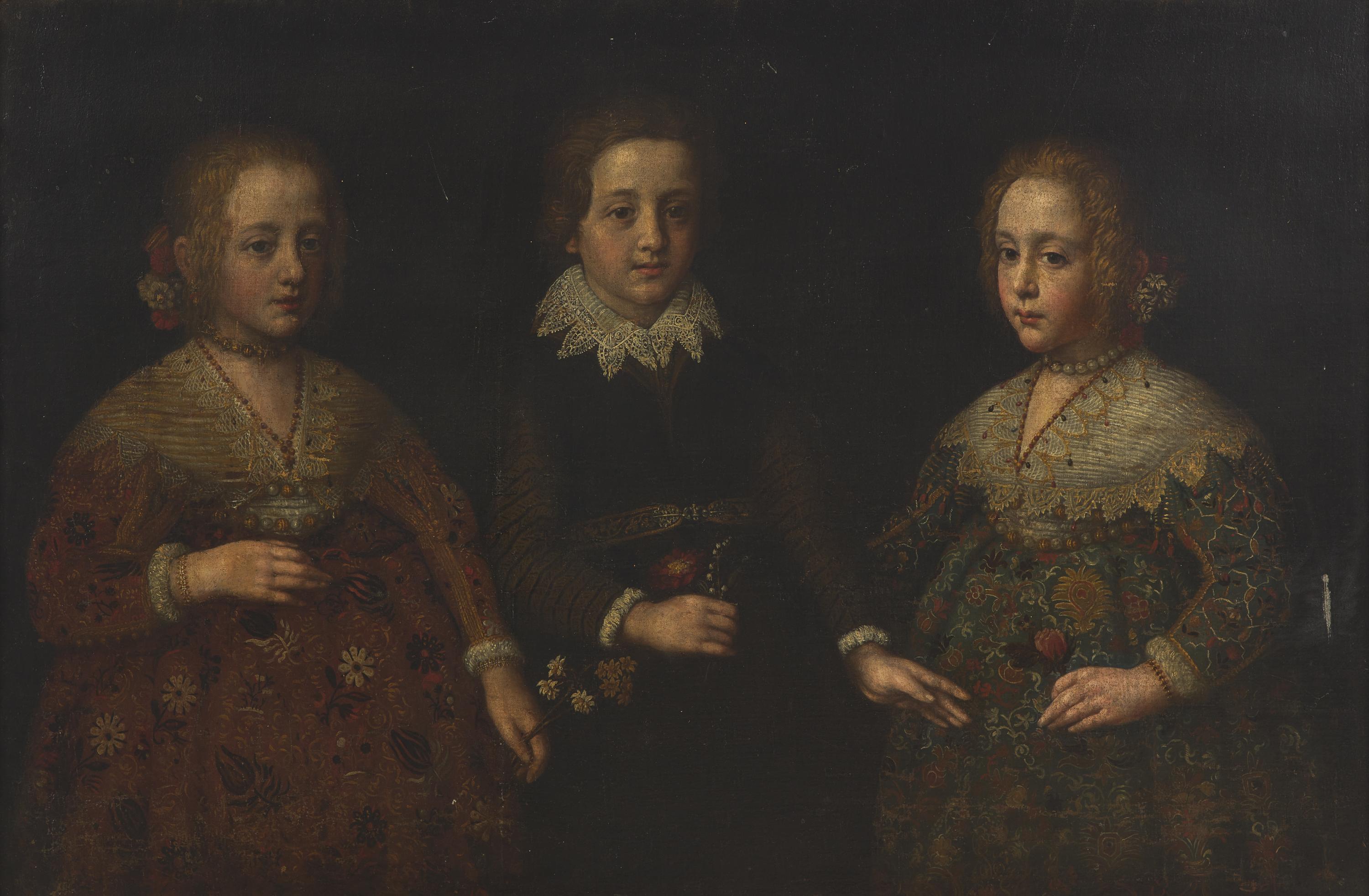 Circle of Justus Sustermans (Flemish, 1597-1681) — Three Children