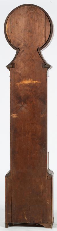 A Scottish Maple, Walnut and Mahogany Tall Case Clock