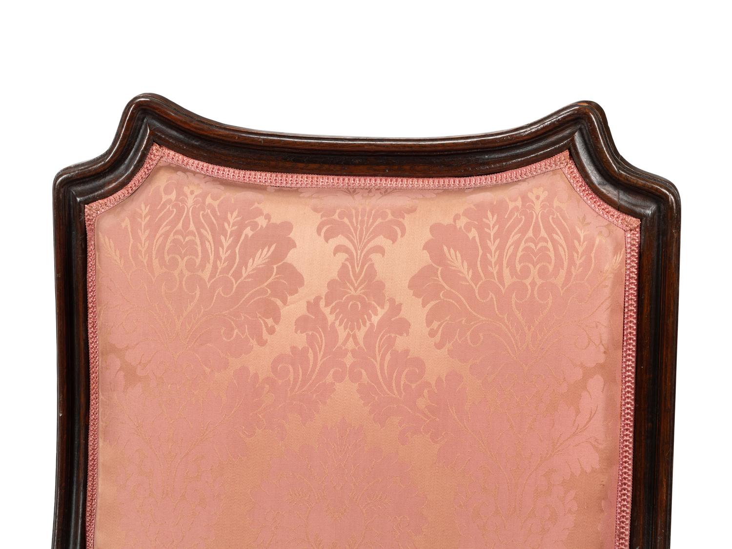 A Pair of Anglo-Colonial Parcel Gilt Armchairs