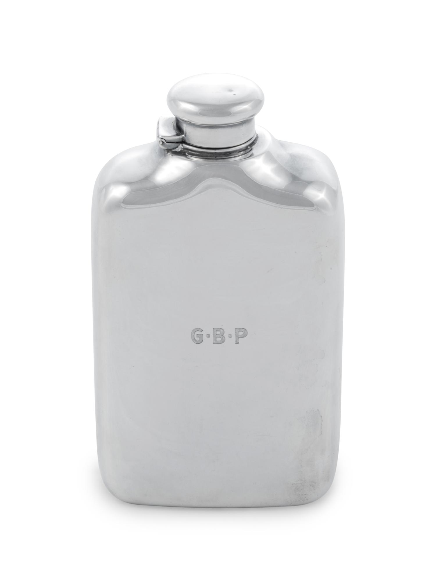 A Tiffany & Co. Silver Flask