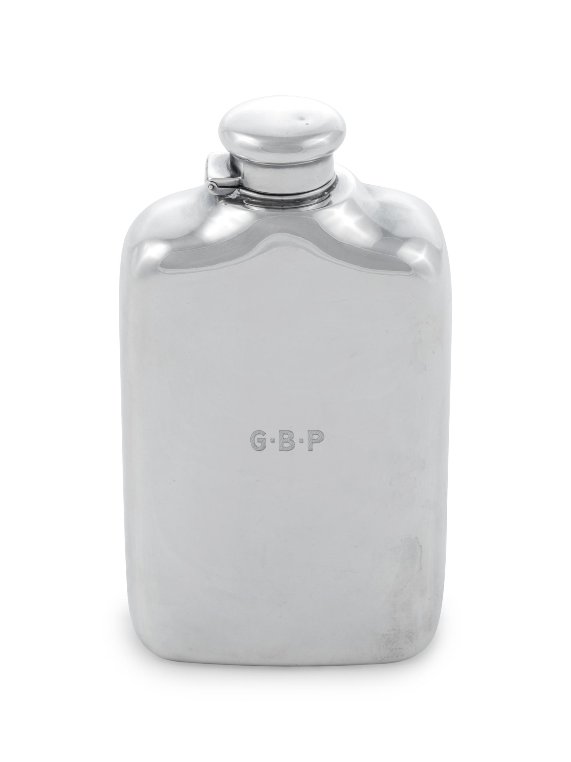 A Tiffany & Co. Silver Flask