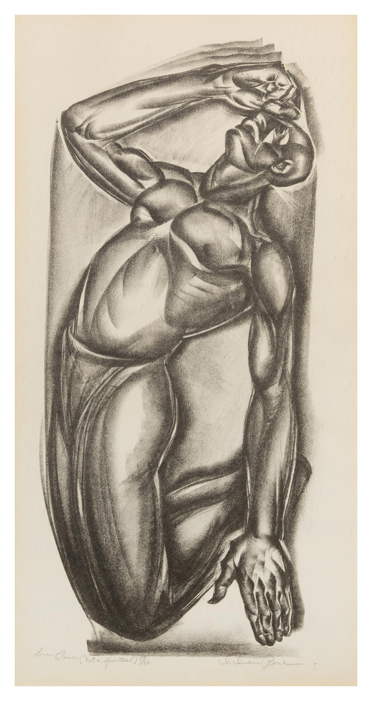 Iver Rose, (American, 1899-1972), Seven Eleven (Not A Spiritual)